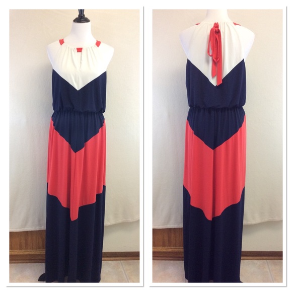 Vince Camuto Dresses & Skirts - 12 VINCE CAMUTO color block maxi dress